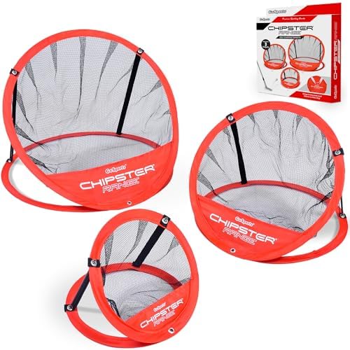 Our pick: GoSports Chipster Pop-Up Golf Chipping Practice Net (B07FCNK2K8)