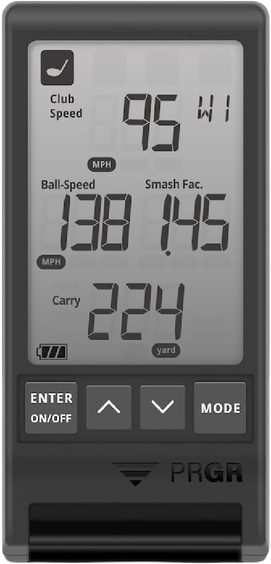 PRGR HS 130-A Launch Monitor (B097DWG9MN)