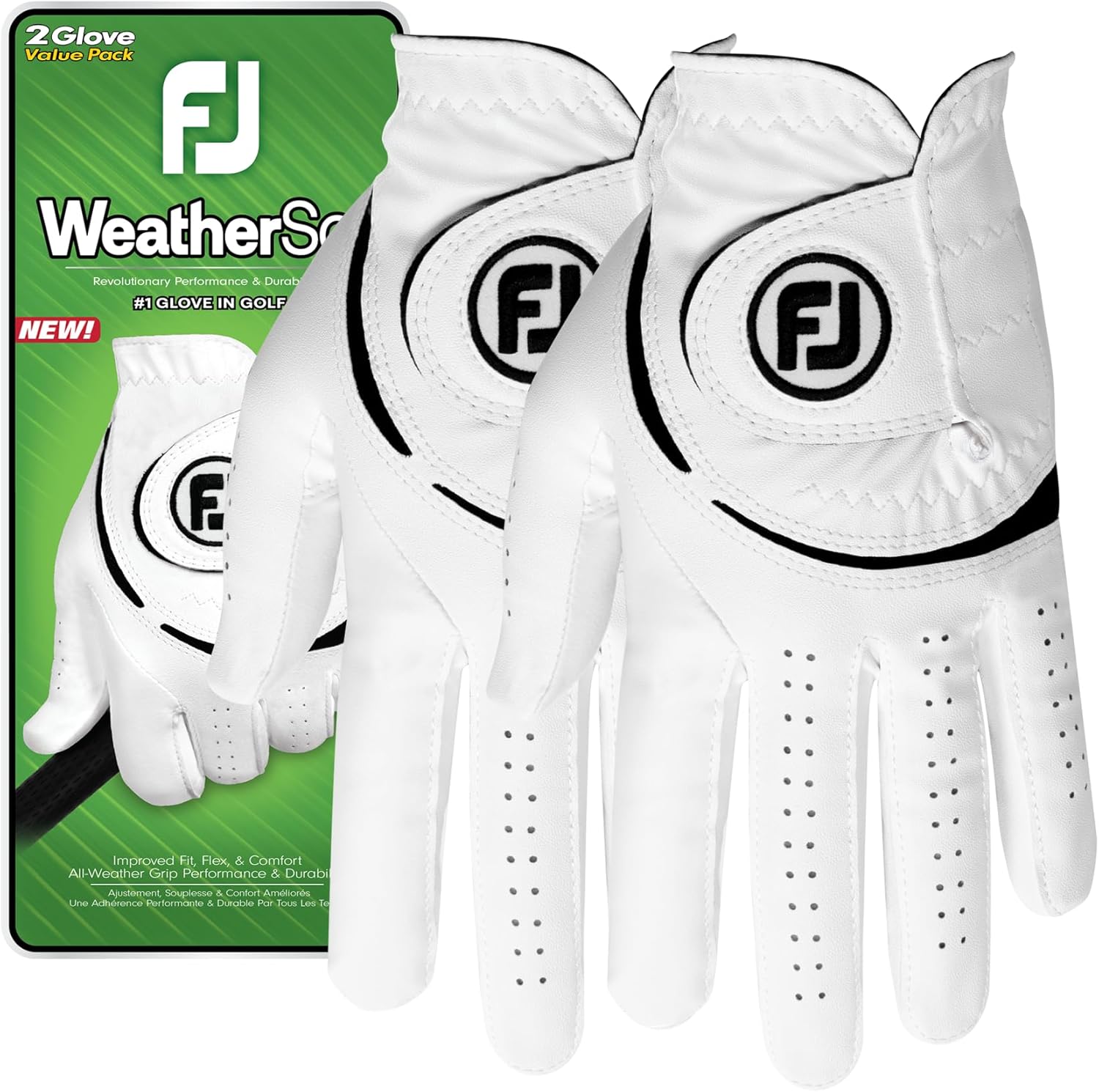 FootJoy WeatherSof 2-Pack (B0CCK7PWJV)