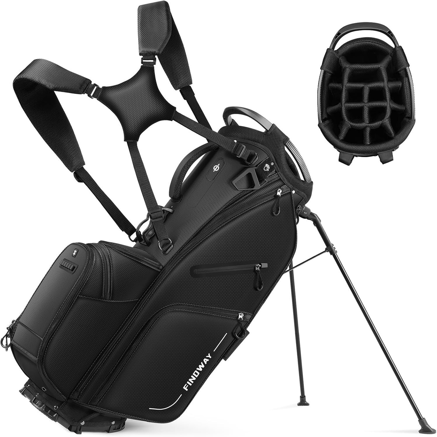 Findway 14 Way Stand Bag (B0DRJSQ9RD)